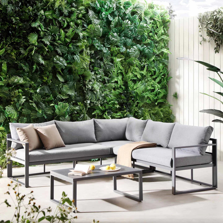 Albany Corner Lounge Set β 5-Seater Outdoor Comfort Collection