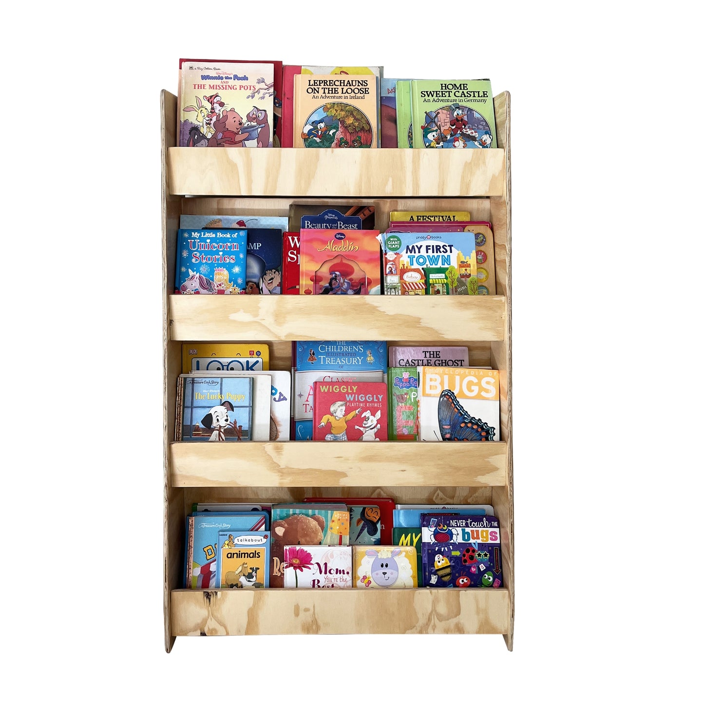 Large Montessori Standing Wall Bookshelf