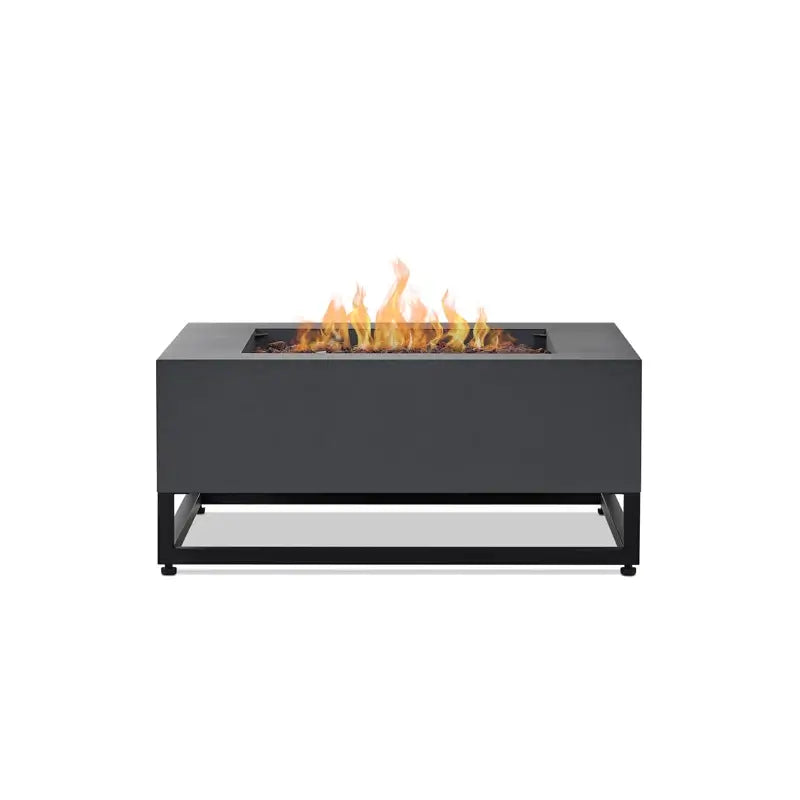Belle Outdoor Fire Pit Table – Modern Patio Centrepiece (91cm)
