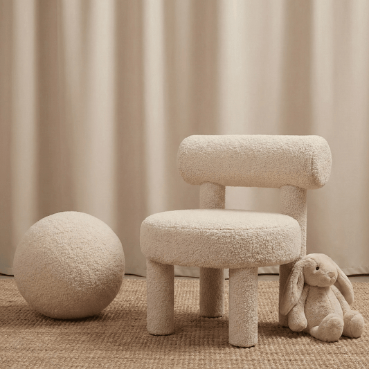 Kids Bouclé Armchair