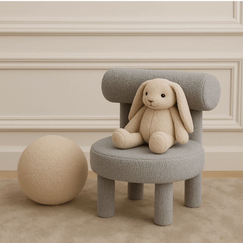Kids Bouclé Armchair