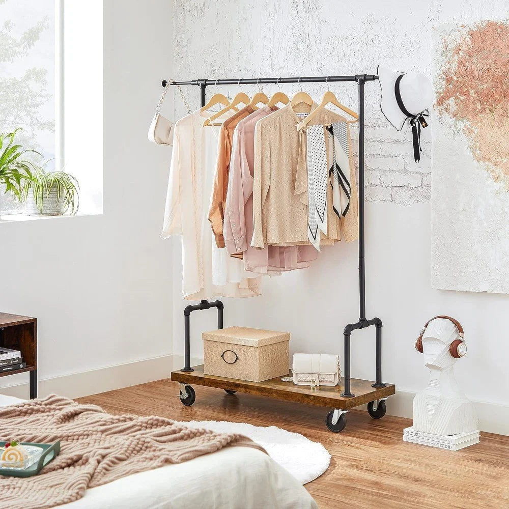 Amalfi Clothing Rack – Expandable Wardrobe on Wheels