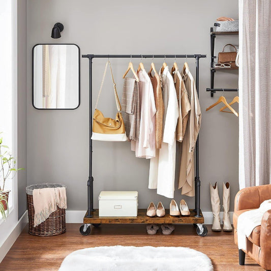 Amalfi Clothing Rack – Expandable Wardrobe on Wheels