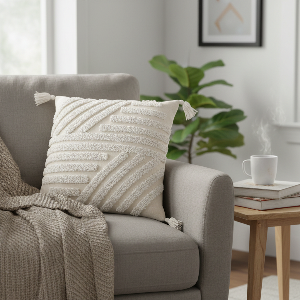 Handwoven Bohemian Pillow