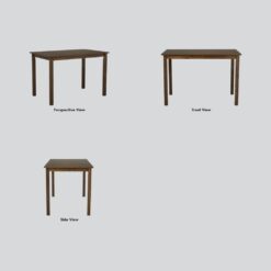 Faye 4-Seater Dining Set – Warm Modern Living