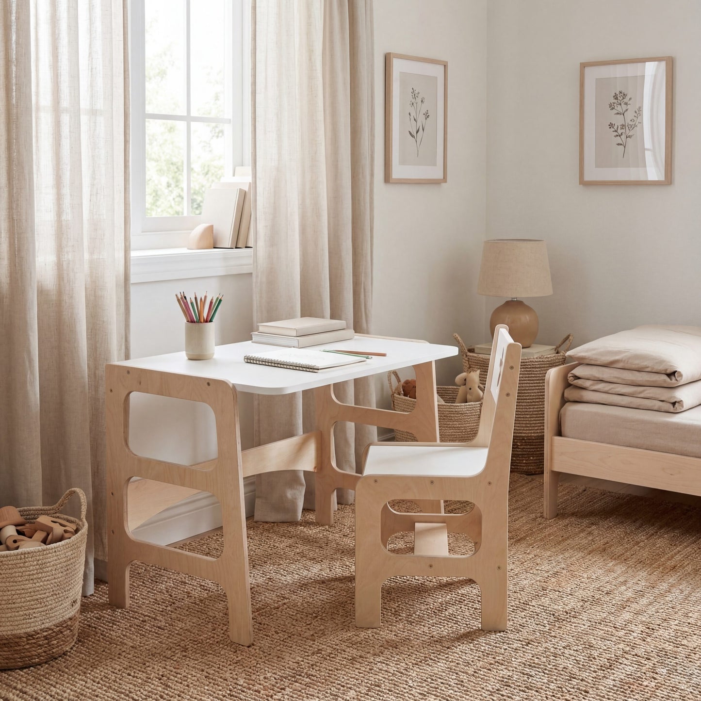 Kids Desk & Chair Set