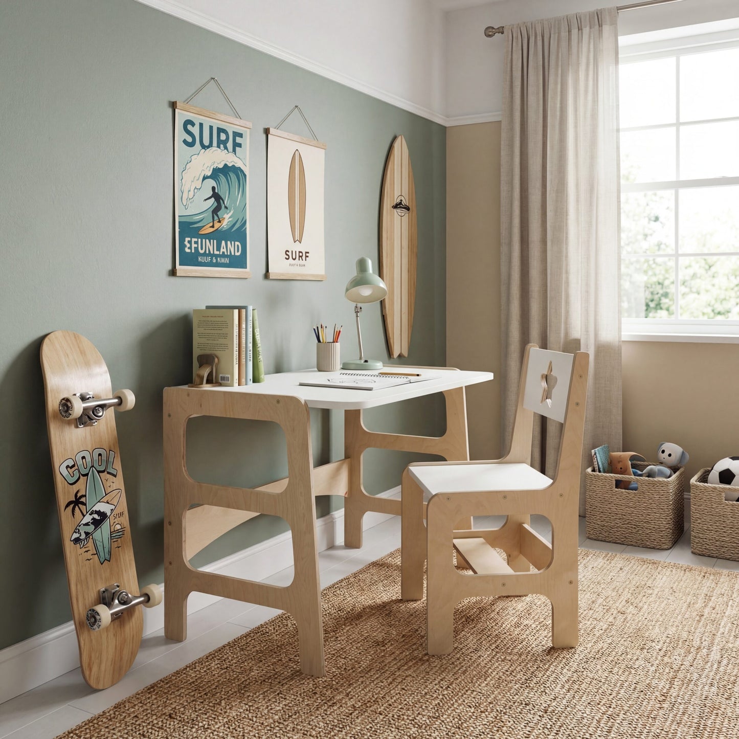 Kids Desk & Chair Set