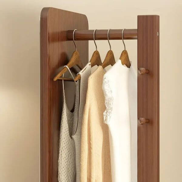 Rotating Mirror Storage Rack
