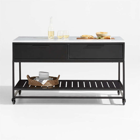 Adelle Outdoor Kitchen Island – Modern Entertaining Station