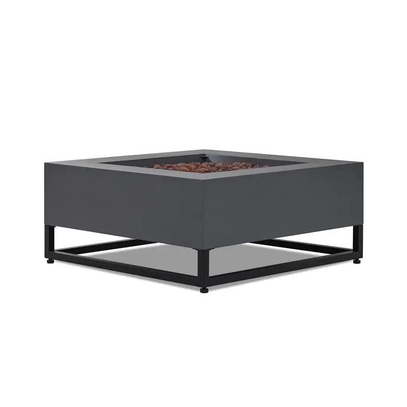 Belle Outdoor Fire Pit Table – Modern Patio Centrepiece (91cm)